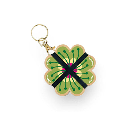 Mini-Blumenpresse als Schlüsselanhänger - Studio Wald