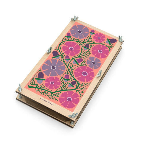 Presse-fleurs grand format « Cosmea » - Studio Wald