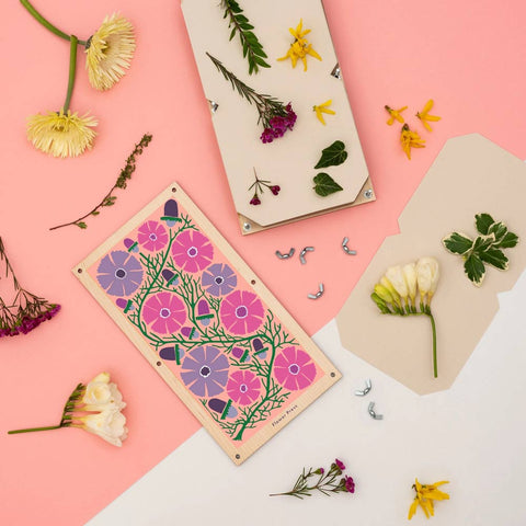 Presse-fleurs grand format « Cosmea » - Studio Wald