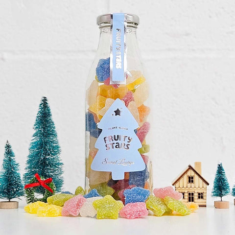 vegane Fruchtgummis «Fizzy Fruity Stars» - Sweet Lounge