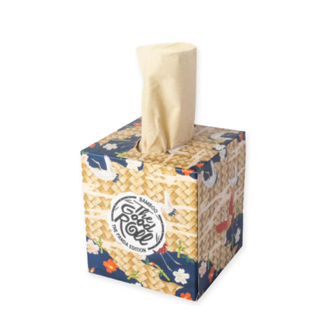 Bamboo tissue box - The Good Roll