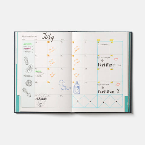 Gartenplaner «Garden Journal» - The Green Conspiracy