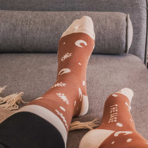 Socken «Magic» - the sage