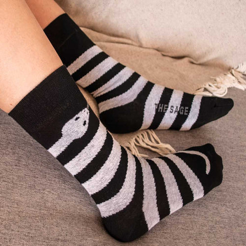 Socken «Serpent» - the sage
