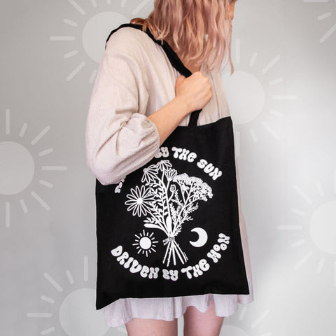 Tote Bag «sun & moon» - the sage
