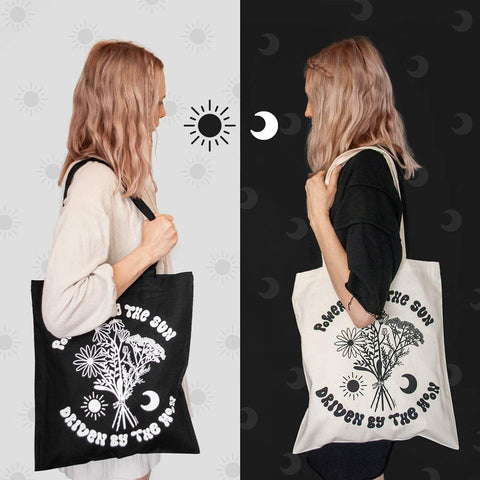 Tote Bag «sun & moon» - the sage