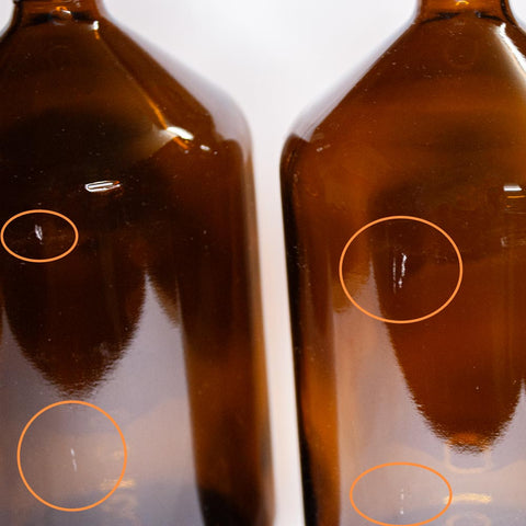 Glasflasche 1 Liter «Zweite Chance» - the sage