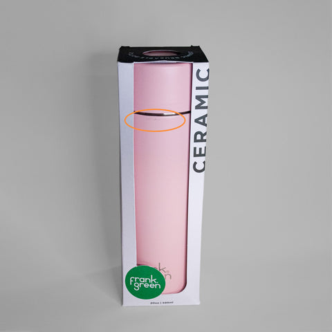 Isolierflasche aus Edelstahl, 595ml «Zweite Chance» - Frank Green
