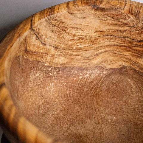 Schüssel aus Olivenholz Ø 18.5cm «Zweite Chance» - the sage