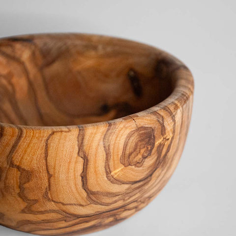 Schüssel aus Olivenholz Ø 14cm «Zweite Chance» - the sage