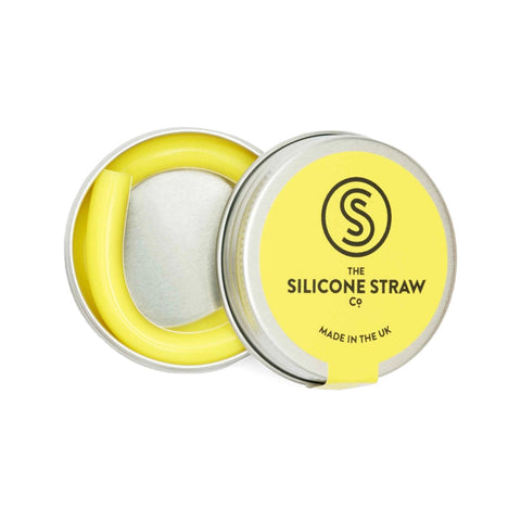 Trinkhalm aus Silikon in der Dose - The Silicone Straw Company