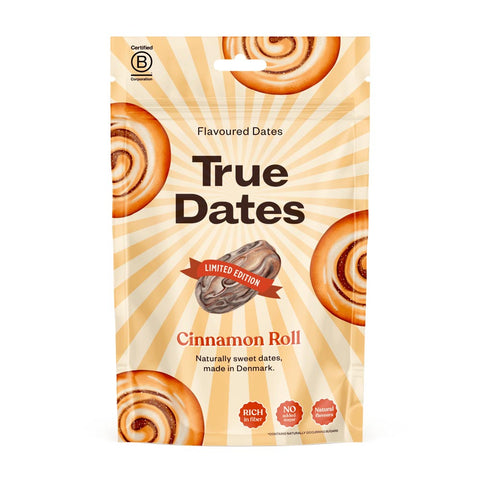 Snack Datteln «True Dates – Cinnamon Roll – Limited Edition» - True Co.