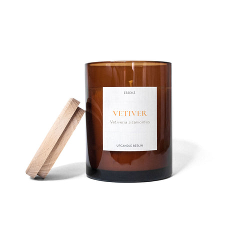 Rapeseed wax candle «Vetiver» - UpCandle