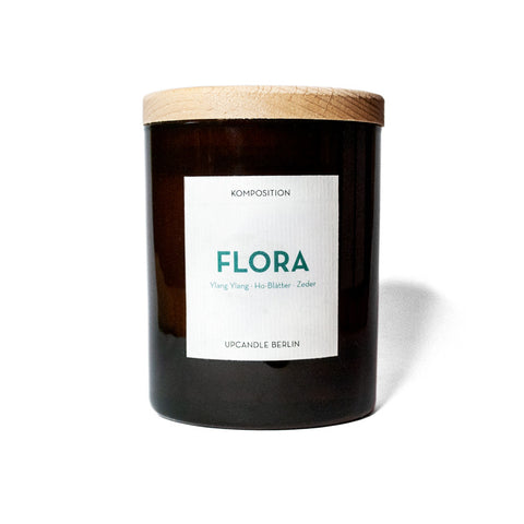 Rapeseed wax candle «Flora» - UpCandle