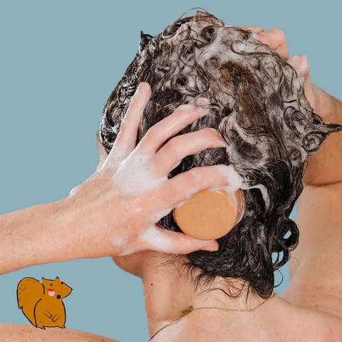 Festes Shampoo für normales Haar - wash wash cousin