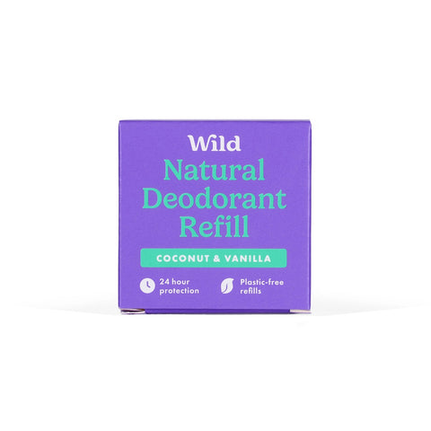 Refillable deodorant, refills - Wild