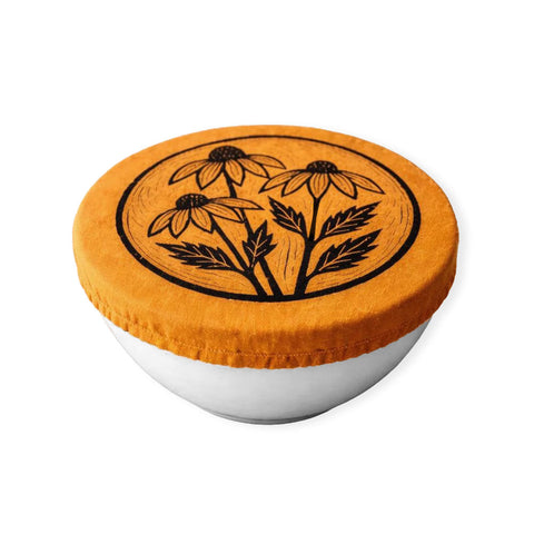 Bowl-Cover «Echinacea - Small» - Your Green Kitchen