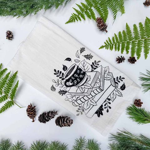 Geschirrtuch «Bücherliebe» - Your Green Kitchen