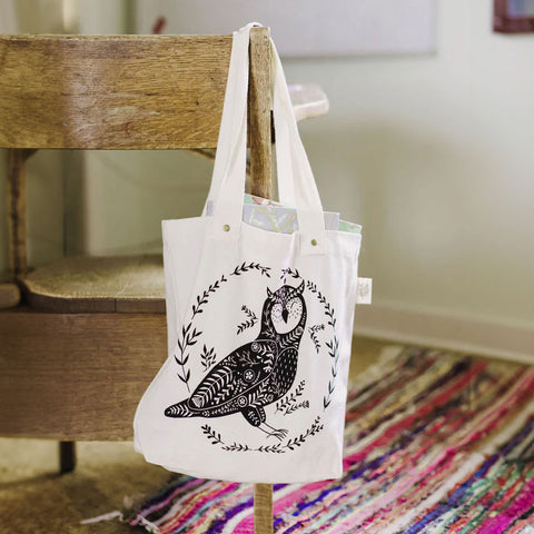 Bag for children «Owl» - Your Green Kitchen