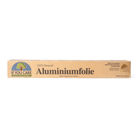 Aluminiumfolie - if you care