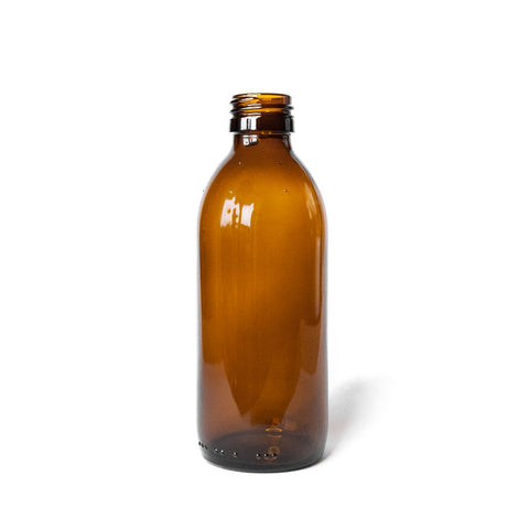 Amber glass bottle 200ml - the sage