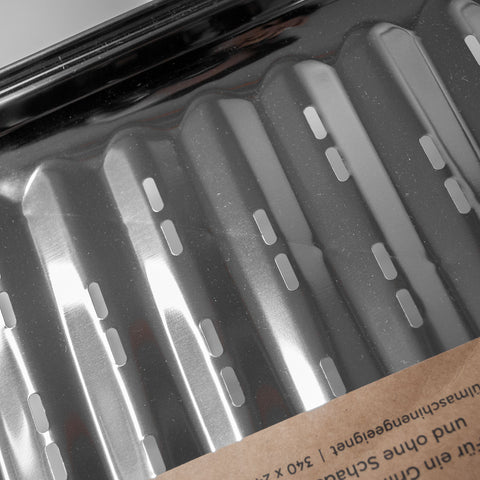 Grillschale aus Edelstahl «Zweite Chance» - Greencult