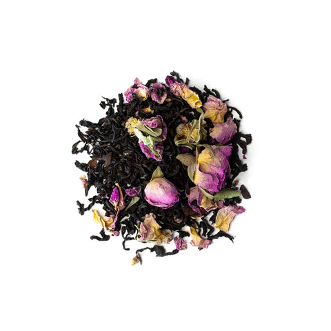 «Jivamukti Chocolate Rose» Tee - ManuTeeFaktur