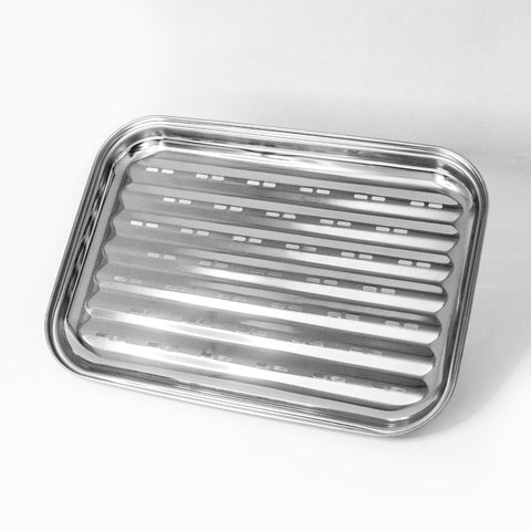 Grillschale aus Edelstahl «Zweite Chance» - Greencult