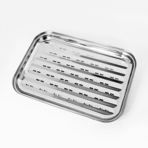 Grillschale aus Edelstahl «Zweite Chance» - Greencult