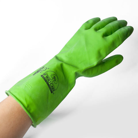 Haushalts Handschuhe - if you care