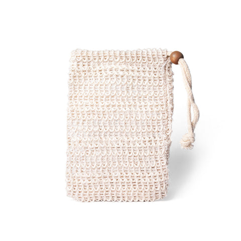 Sisal soap bags - the sage