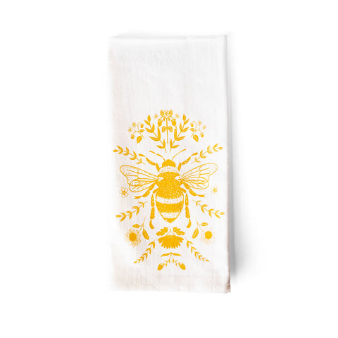 Tea towel «Bee» - Your Green Kitchen