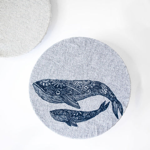 Bowl covers set of 2 "Whale" and "Jellyfish" - Your Green Kitchen
