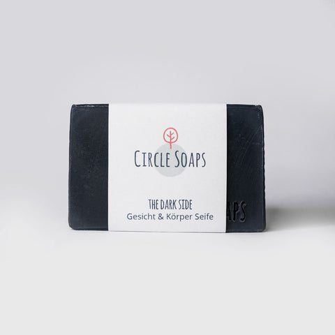 Face and body soap «the dark side» - Circle Soaps