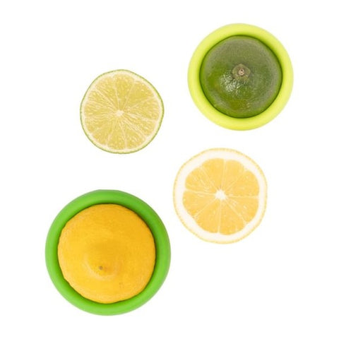 aufbewahrung zitrusfrüchte Food Huggers Silikondeckel «Citrus» - Food Huggers