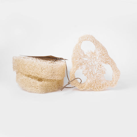Lot de 3 disques Loofah «Second Chance» - la sauge