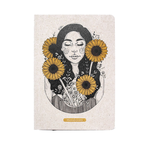 Notizbuch A5 «Nari - Sunflower» - Matabooks