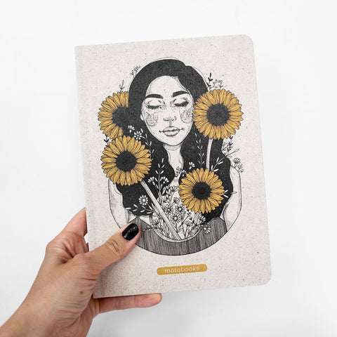 Notizbuch A5 «Nari - Sunflower» - Matabooks