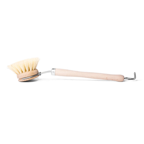 Dishwashing brush with replaceable head - the sage