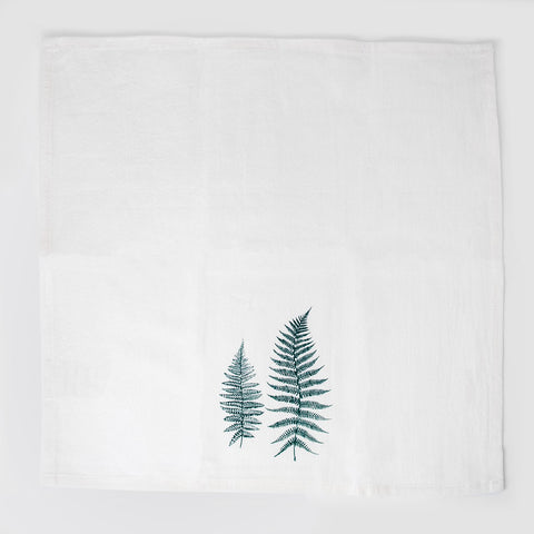 Cloth napkins «Fern», set of 2 - Your Green Kitchen