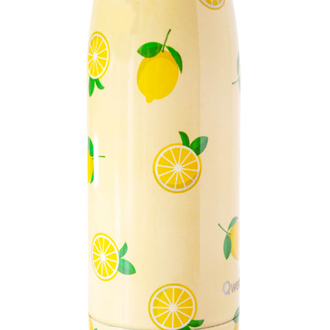 Reusable insulated bottle, lemons, 500ml «Second Chance» - Qwetch