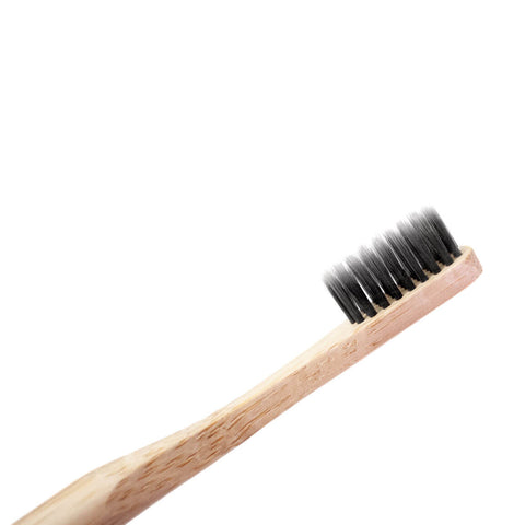Bamboo toothbrush with activated carbon - Brush Naked