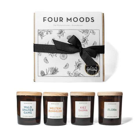 Rapeseed wax candles «Four Moods» - UpCandle