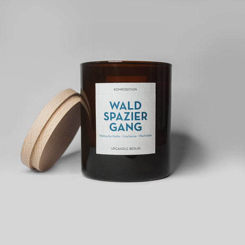 Rapeseed wax candle «Forest walk» - UpCandle
