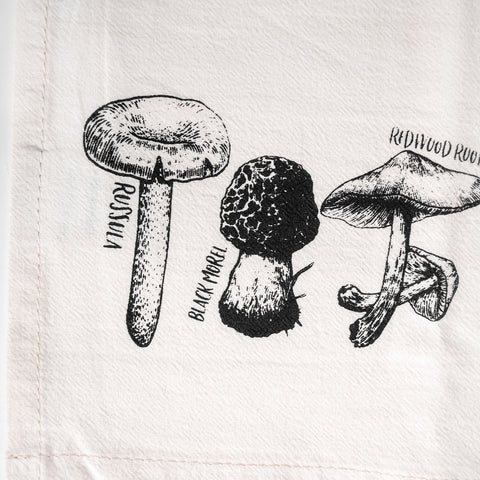 Tea towel «Mushrooms» - Your Green Kitchen
